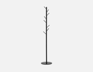 COATRA - coat rack 178 cm - Black