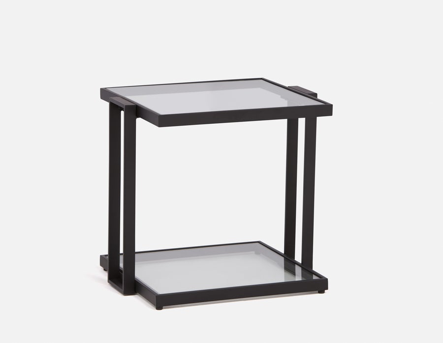 AGLAYA table d'appoint en verre trempé undefined