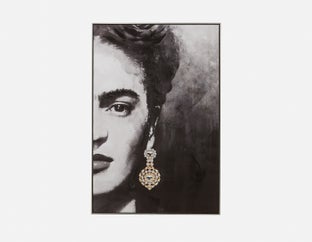 DAMA - acrylic painting 80x120 cm - Multi