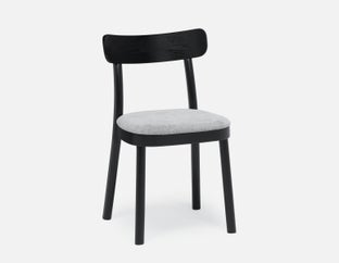 AMELIE - chaise de salle à manger moderne - Noir