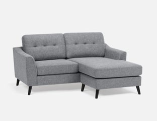 SIRINE - interchangeable sectional sofa - Grey