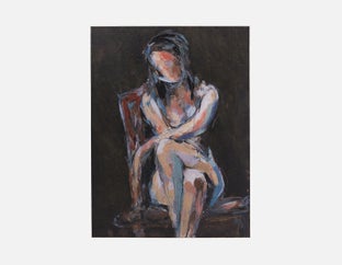 OPHELIA - acrylic painting 120 x 160 cm - Multi
