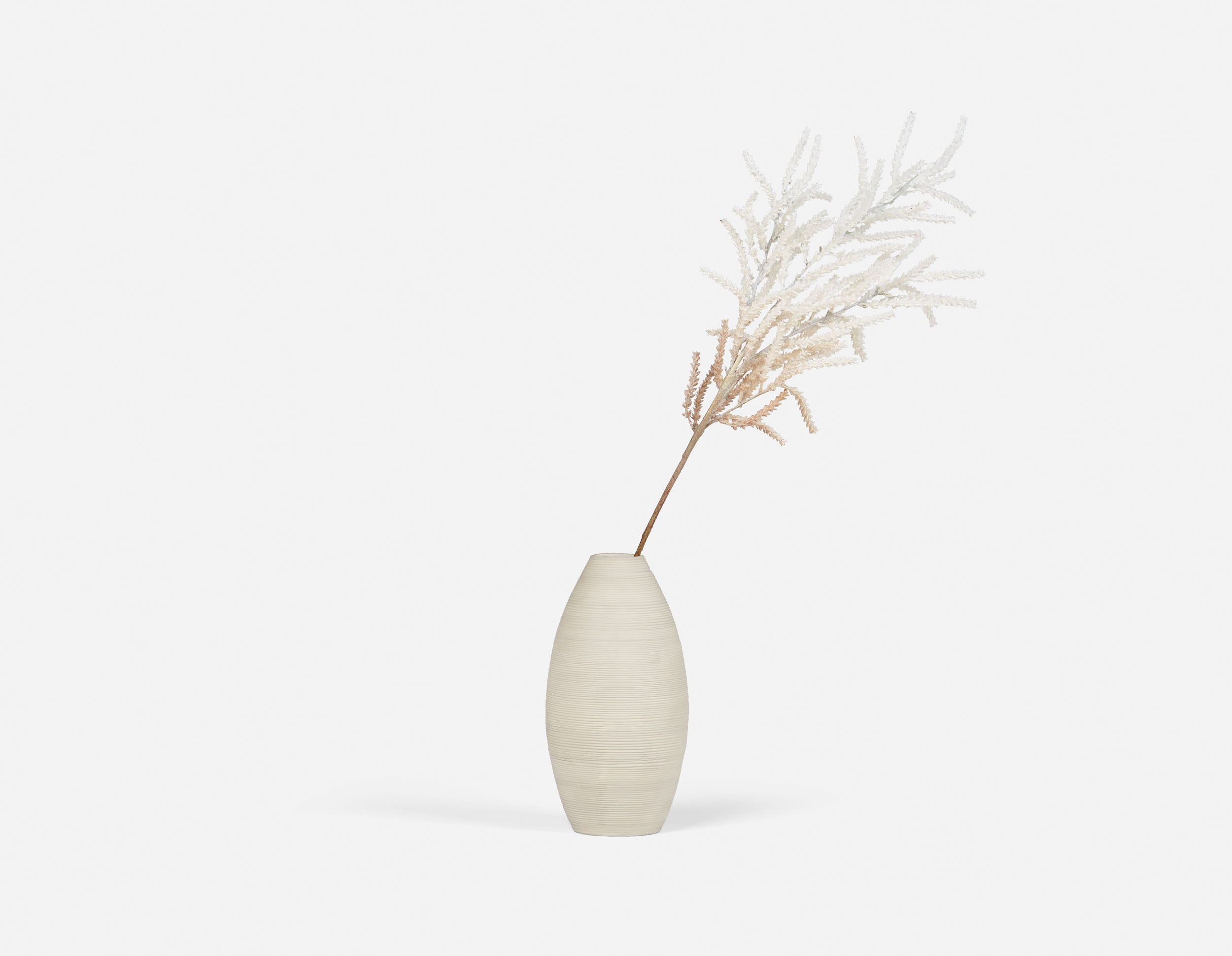 PAMPAS V - artificial plant 94 cm - White