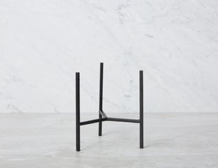 SILA - support à cache-pot 20 cm - Noir
