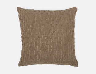 JAD - coussin en lin 50 cm x 50 cm - Naturel