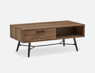 NASH - coffee table 120 cm - Brown