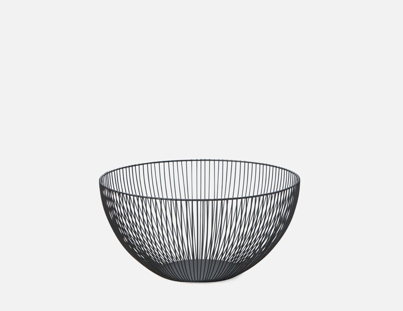 VERIA - bol en métal 30 cm - Noir
