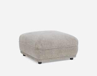 PAUL - modern contemporary ottoman - Grey