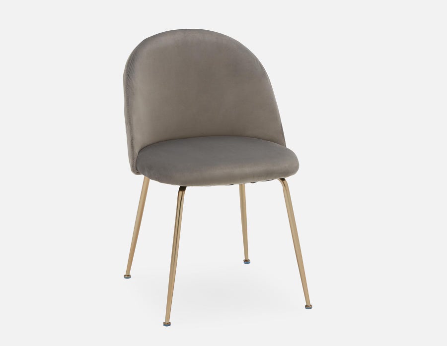 POLLY chaise de salle à manger en velours undefined