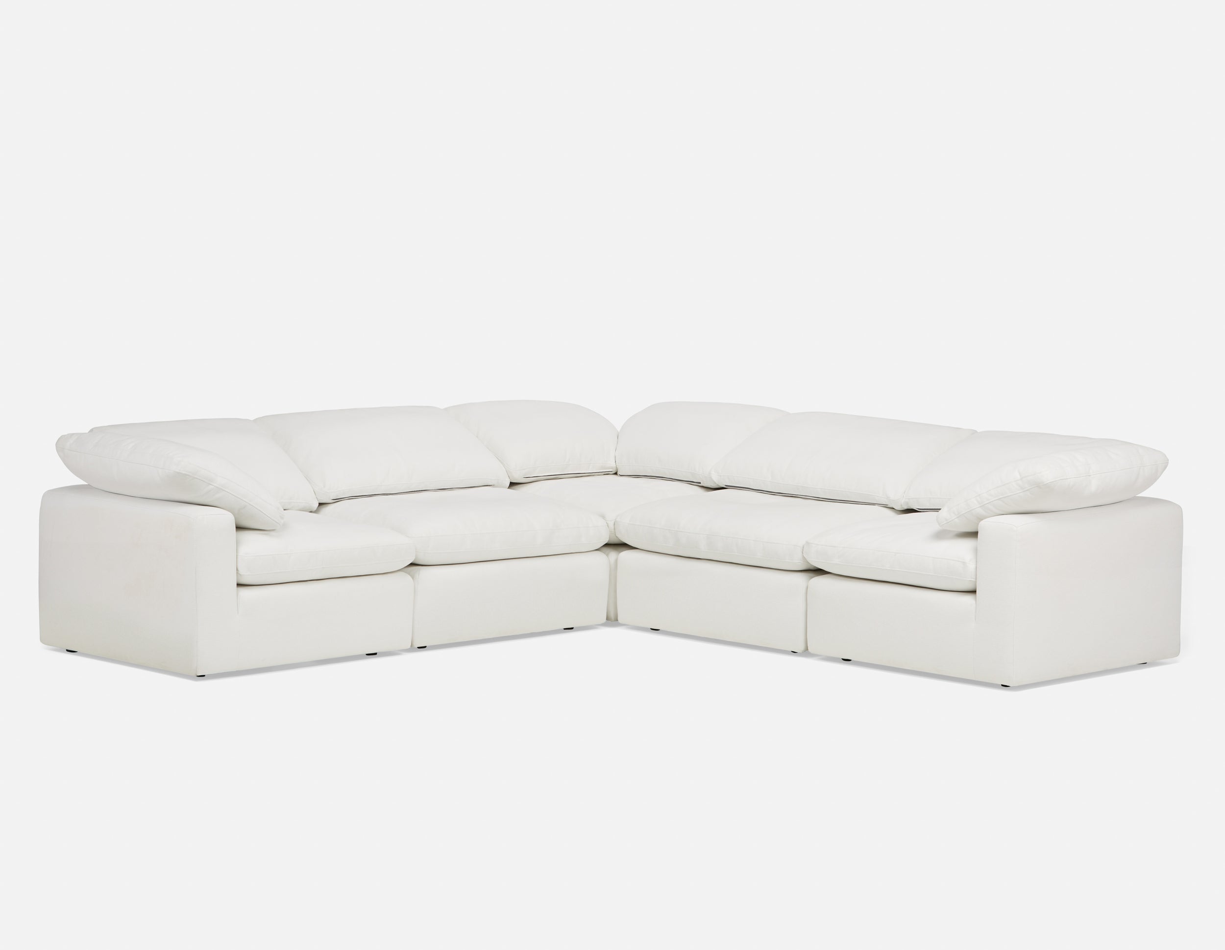 HELIO - contemporary modular sectional sofa - Cream