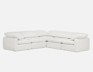 HELIO - contemporary modular sectional sofa - Cream