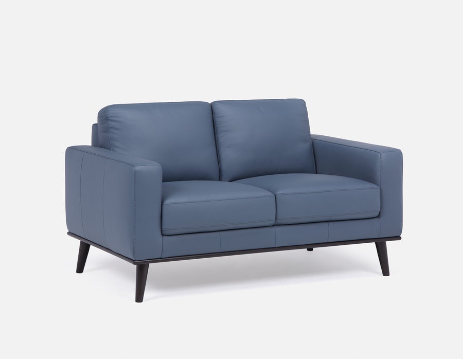 BETTA causeuse 100% cuir du milieu du siècle undefined