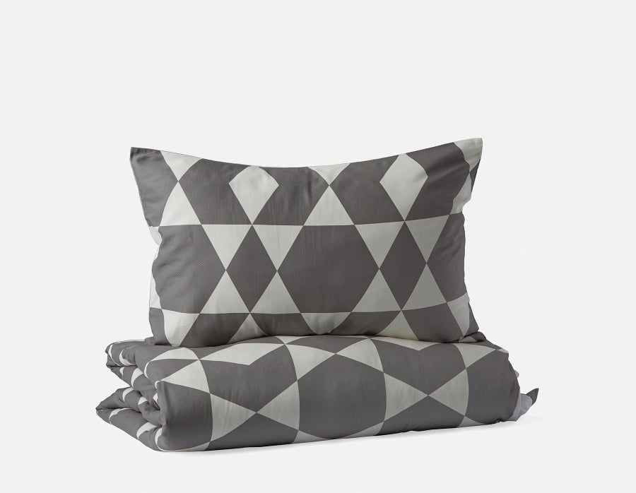 CAMREN 3-piece king duvet cover set undefined