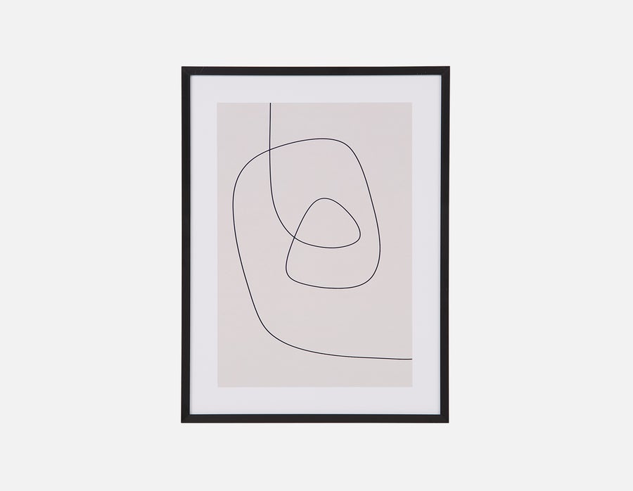 OSWELL framed wall art 31x41cm undefined