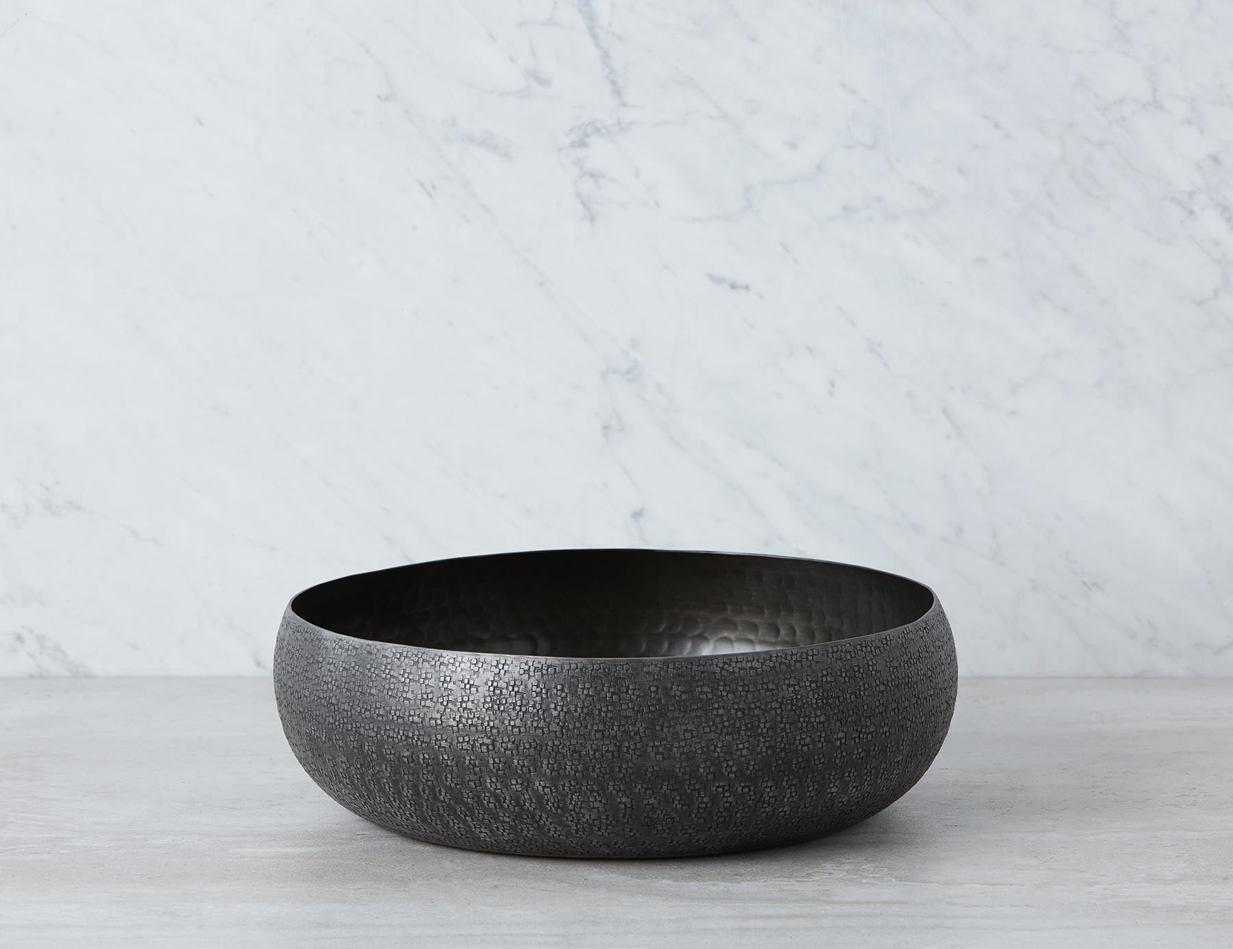 JALNA - aluminum bowl 35 cm - Black