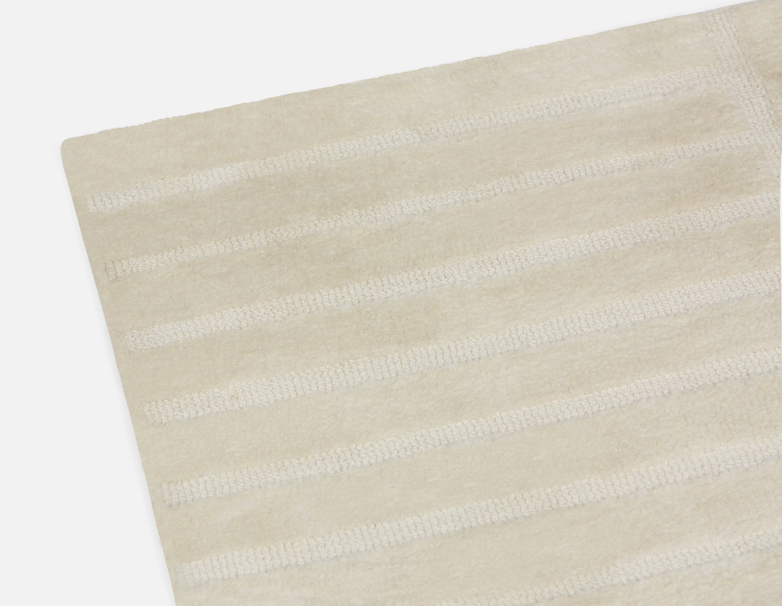 LANZO - tapis tricoté 6'x9' - Beige