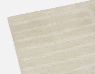 LANZO - tapis tricoté 6'x9' - Beige