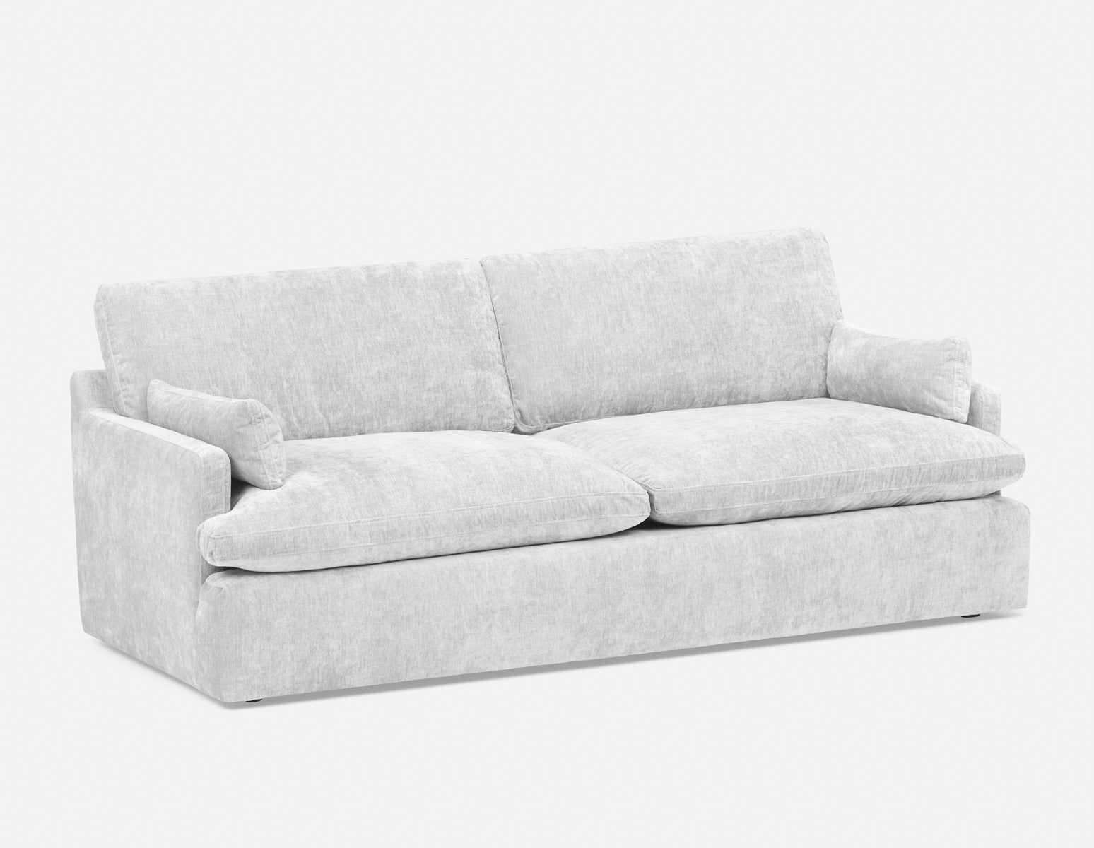 CHABLIS - contemporary sofa 89" superior comfort - Light Grey