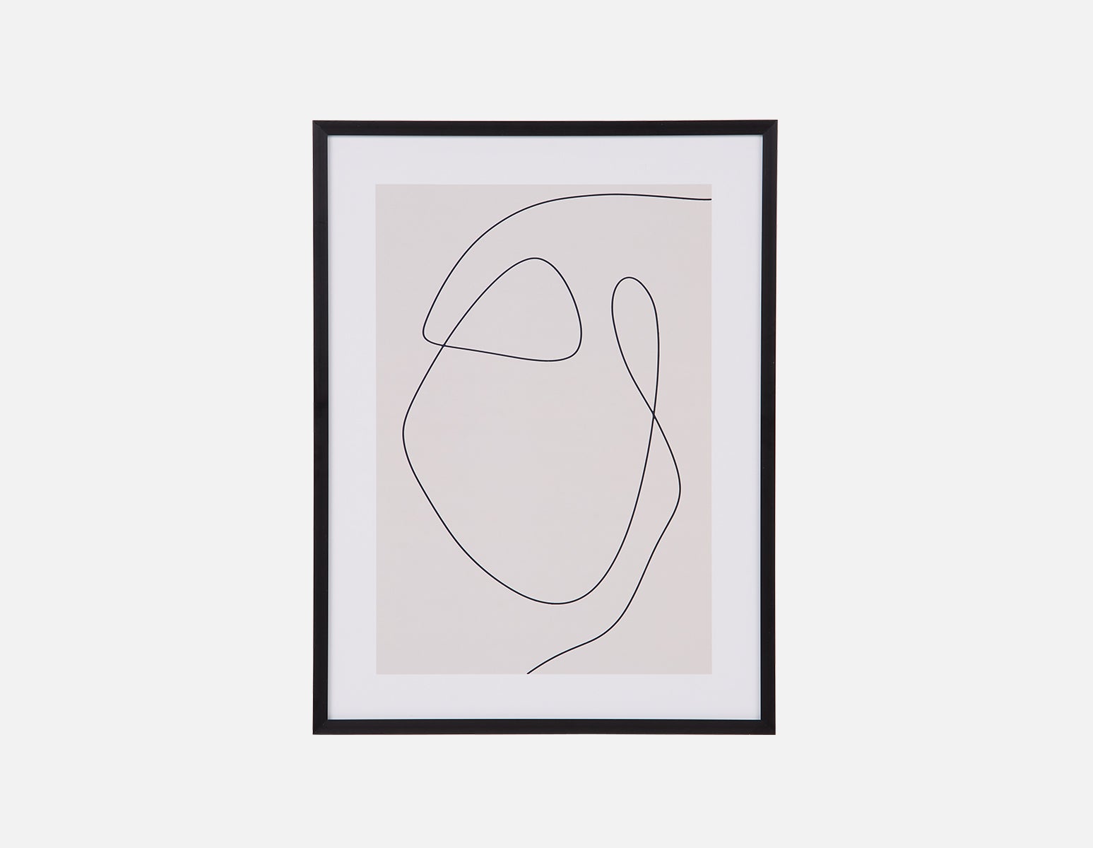 OSWELL - framed wall art 31x41cm - Multi