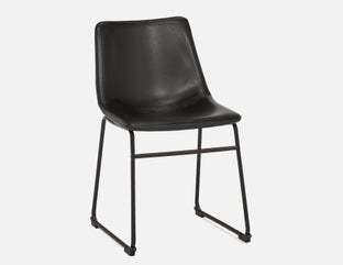 HAYDEN - chaise de salle à manger - Noir