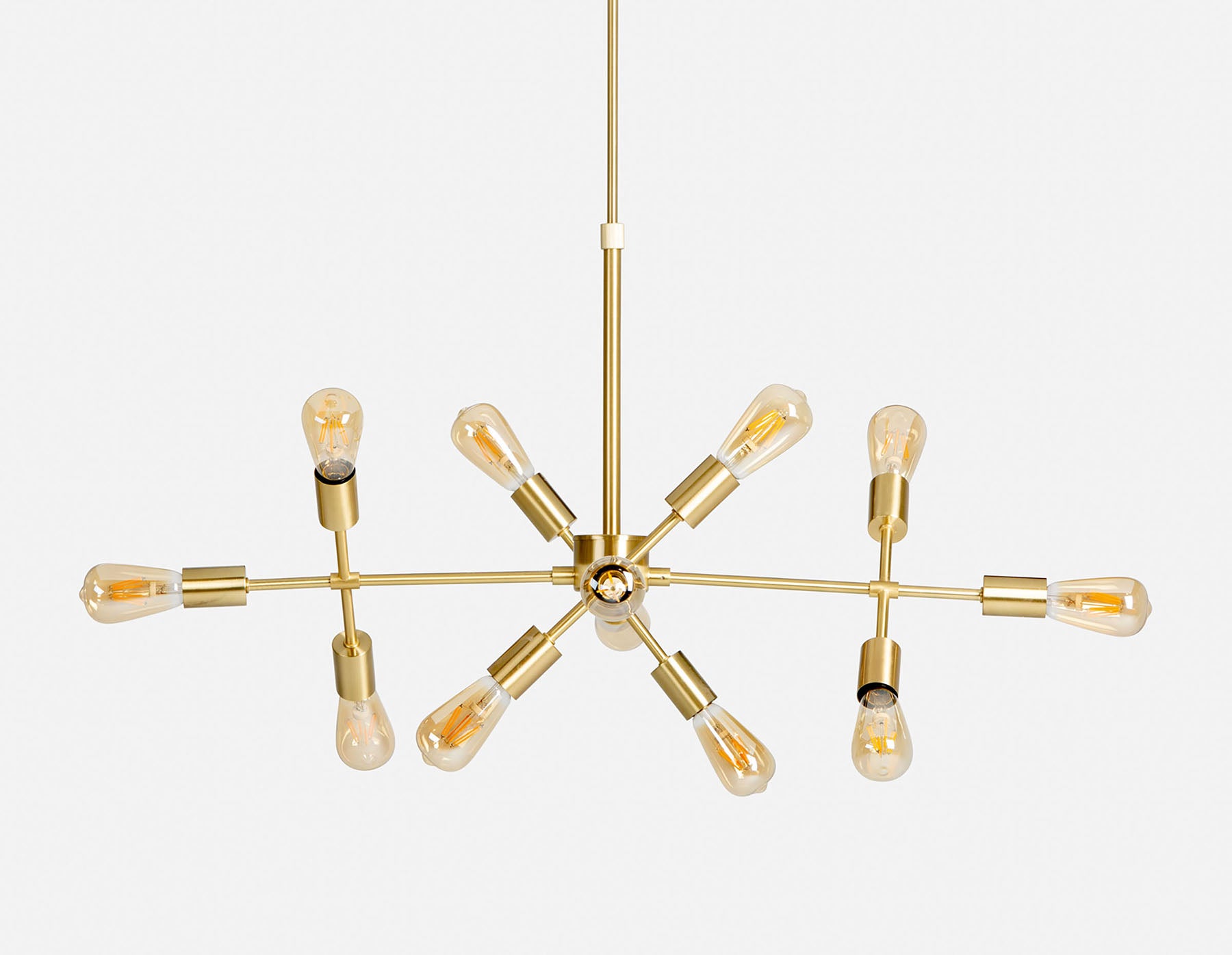 CASSIOPEIA - suspension 32 cm x 91 cm - Laiton