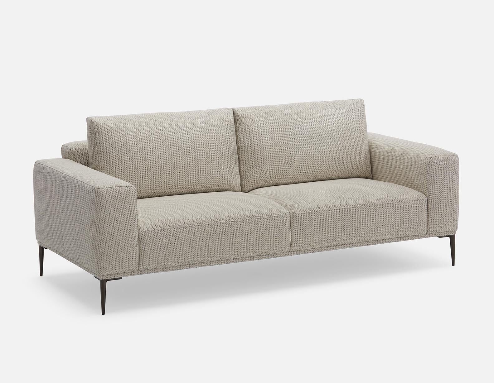 LOUNIS - contemporary 3-seater sofa - Beige