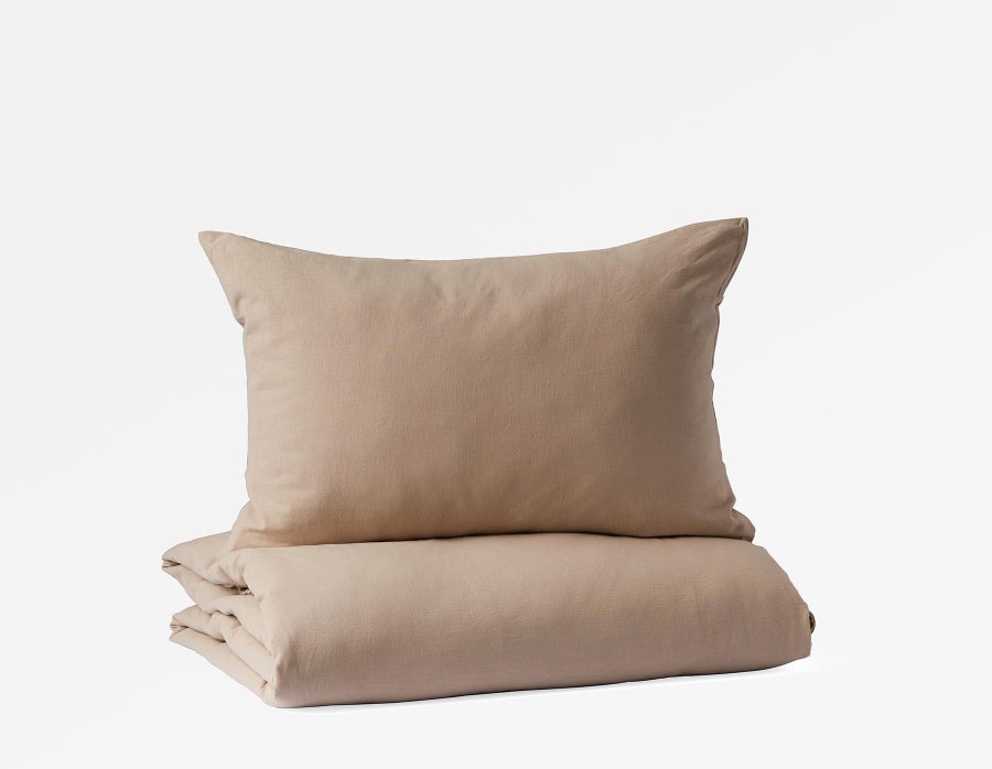 DEMI ensemble housse de couette en lin 3 pièces, grand lit undefined