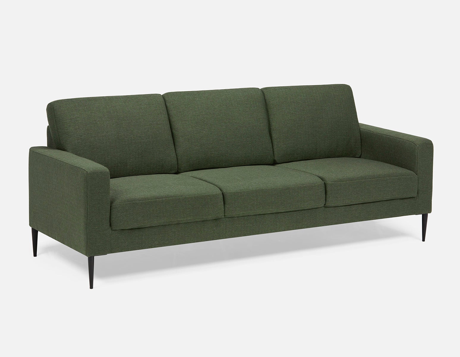 TERESA - contemporary 3-seater sofa - Green