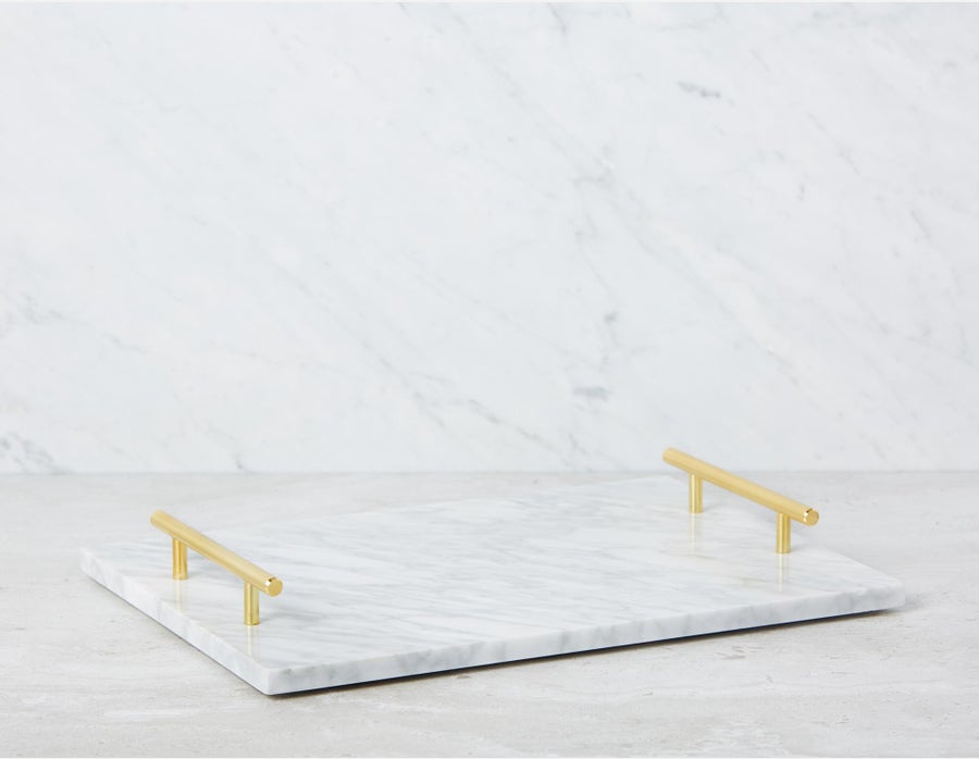 TARA marble tray 36 cm x 26 cm undefined