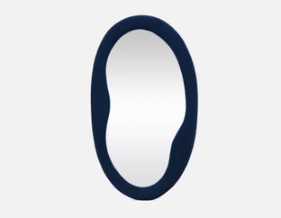 LENIA - mirror 64 cm x 110 cm - Dark Blue