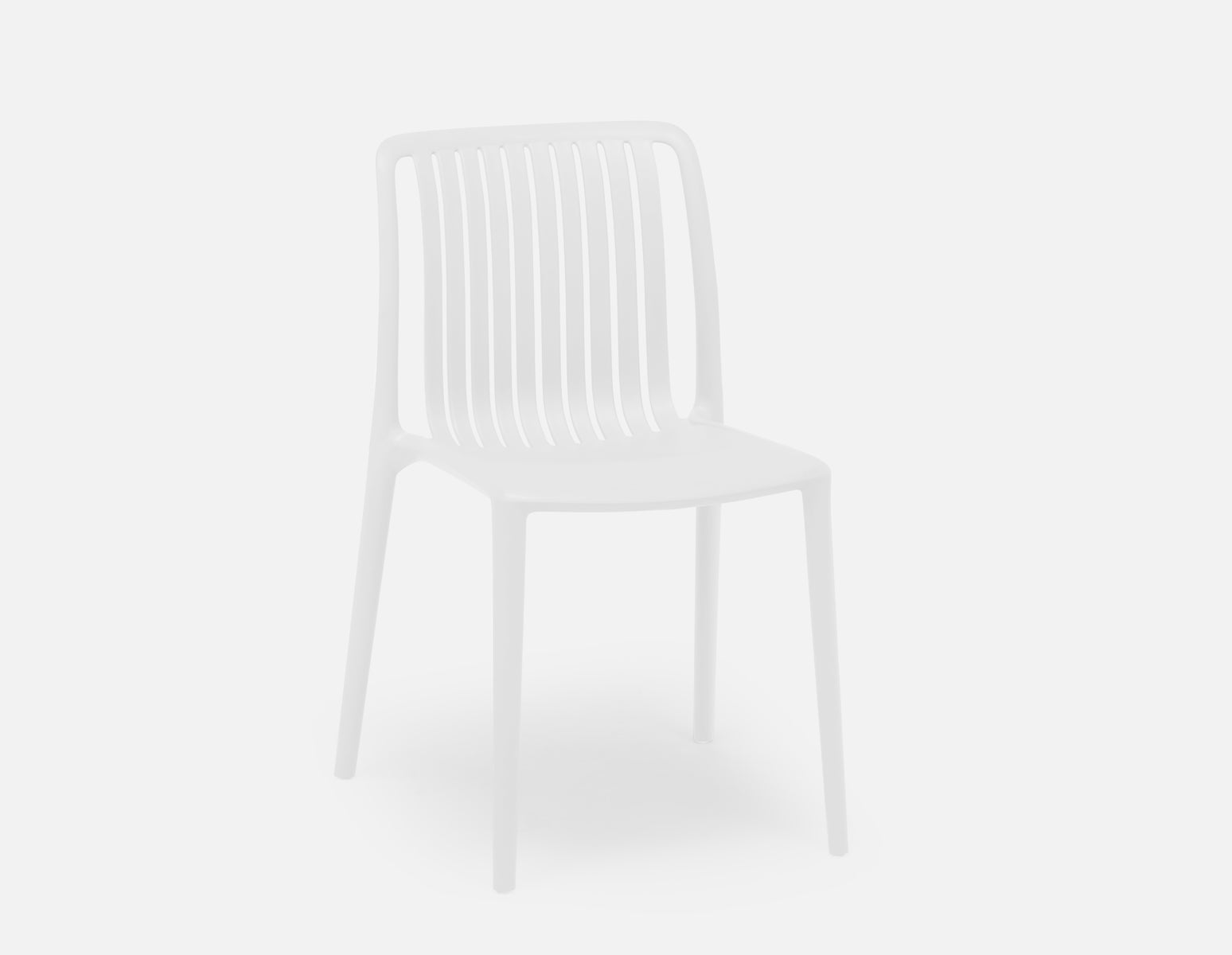 LENNY - chaise intérieur/extérieur - Blanc