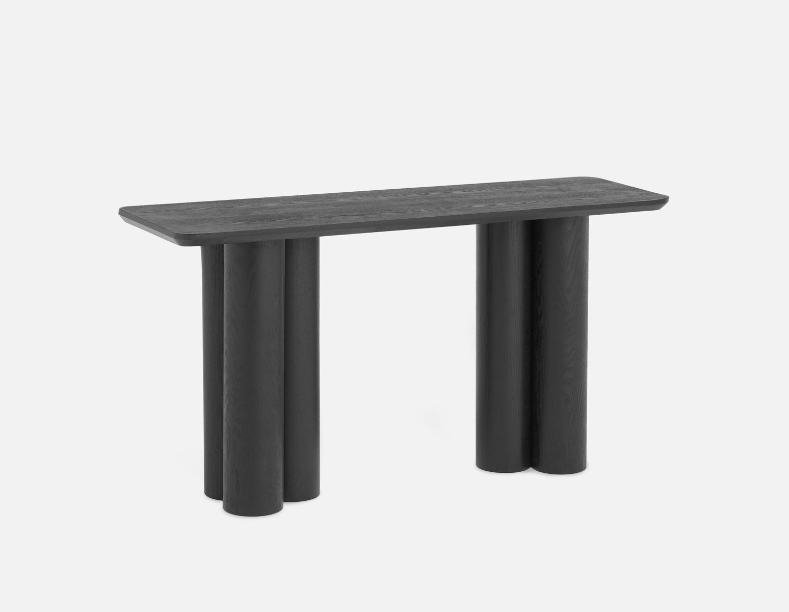 GUIDO - console moderne minimaliste 150 cm - Noir