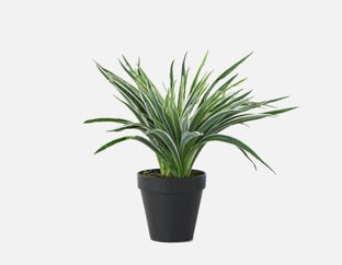 GRASS - artificial potted plant 30 cm - Green