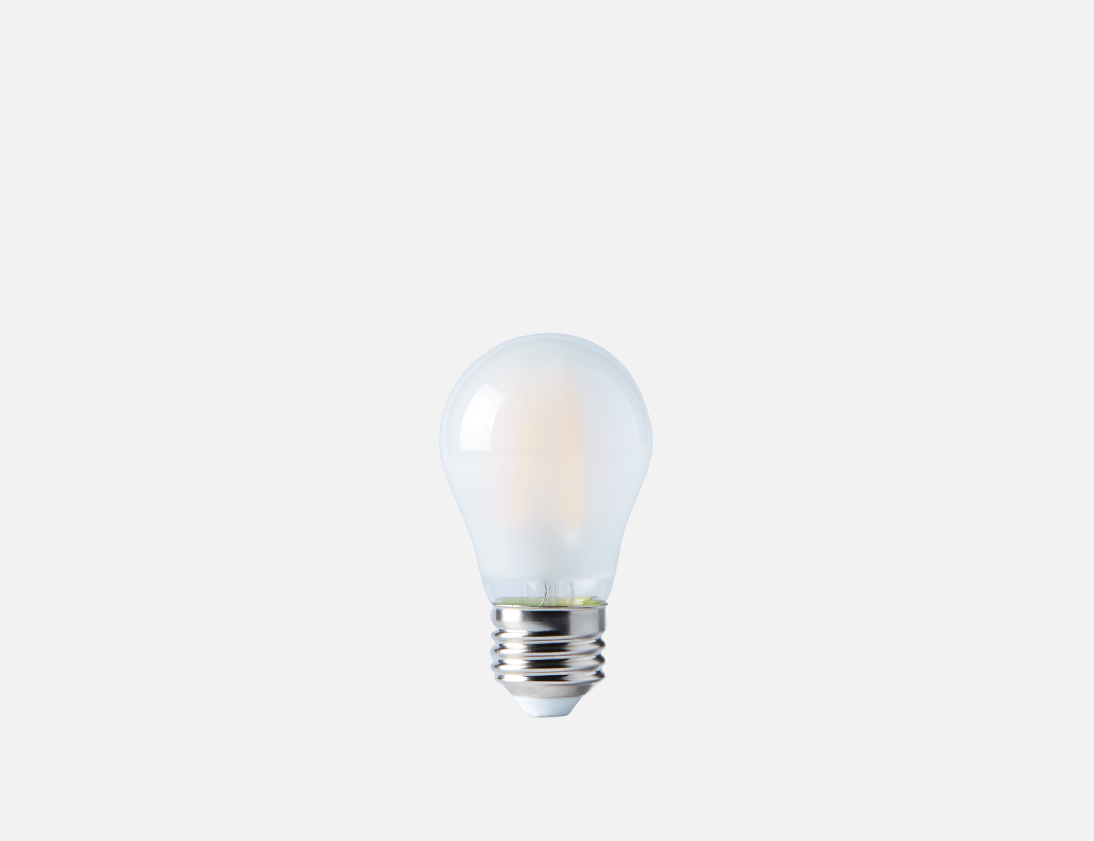 4W A15 E26 - frosted LED lightbulb - White