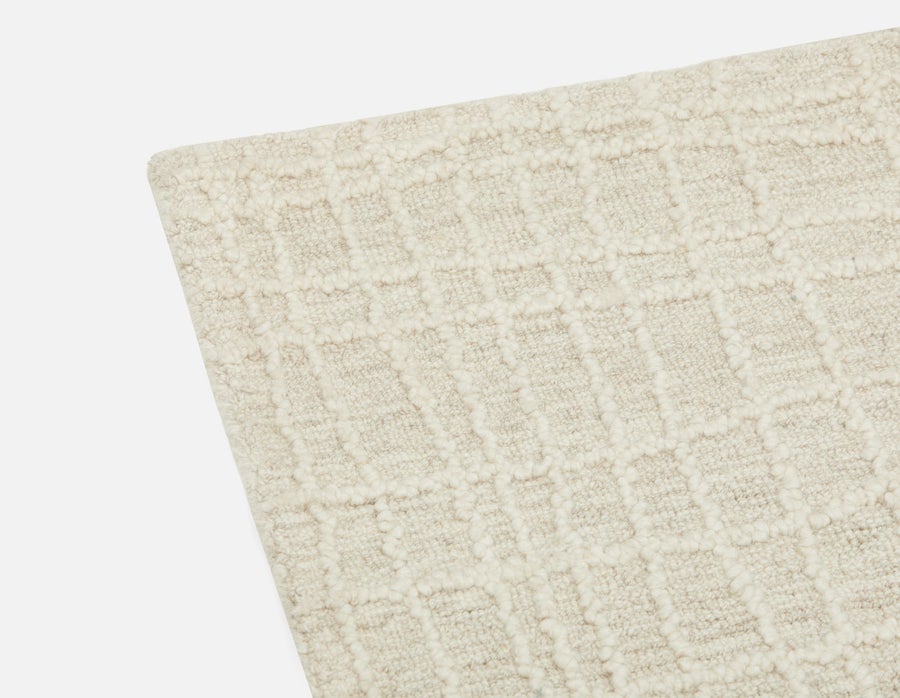 OUREA hand tufted wool rug 6'x9' undefined