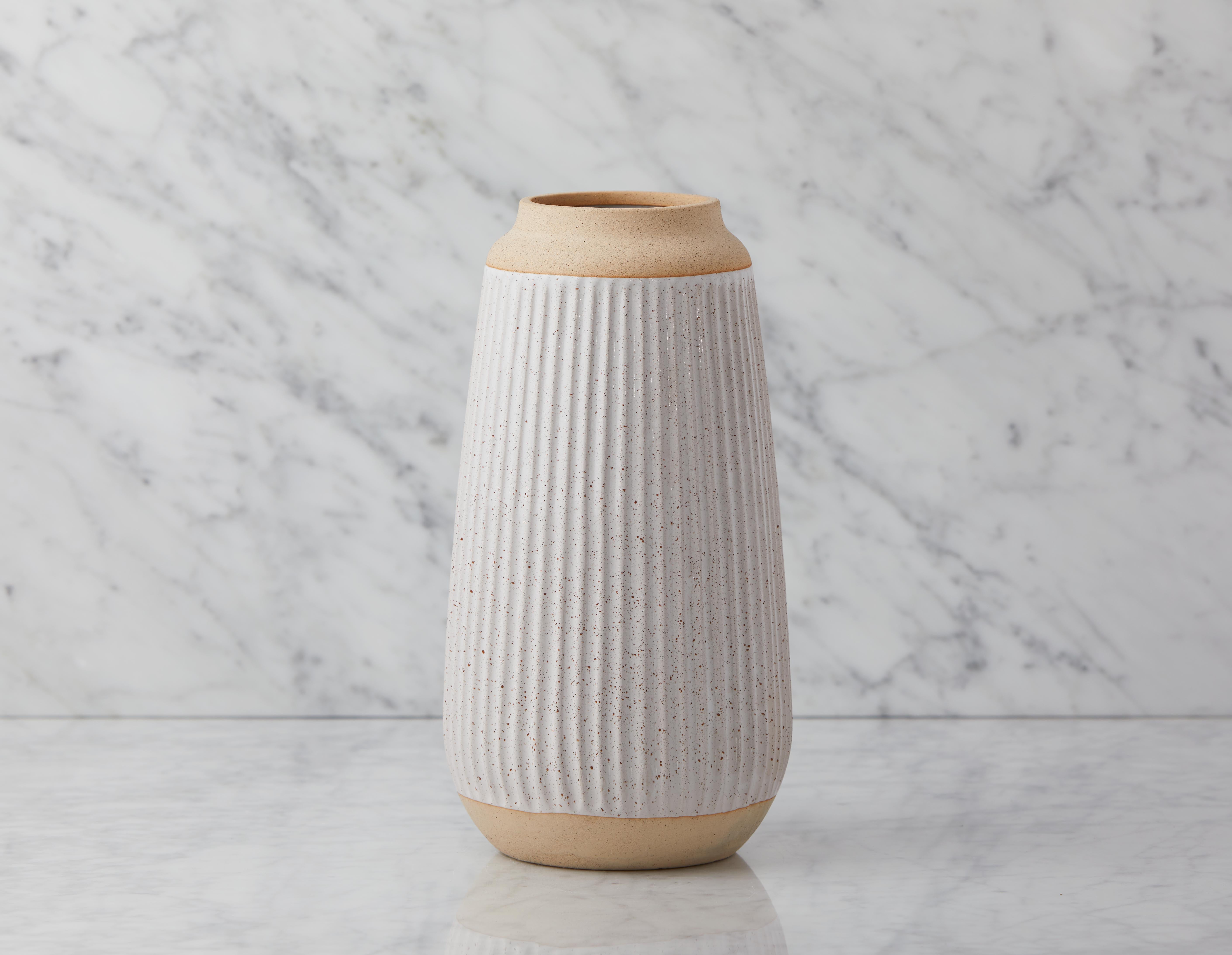 LIZO - vase en céramique 35 cm - Multi