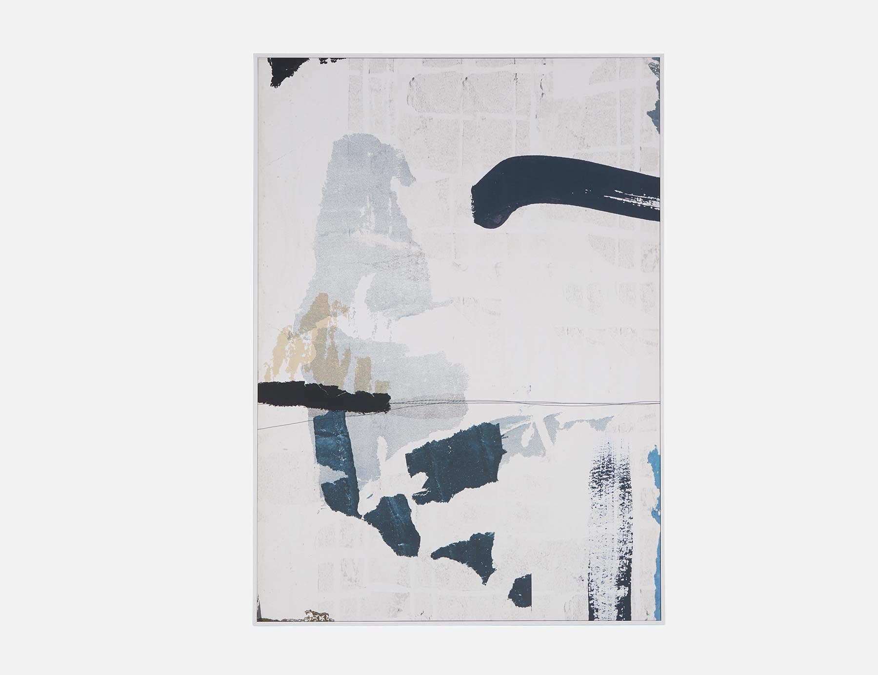 TESSI - tableau encadré 102 cm x 142 cm - Multi