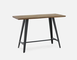 JERRY - counter table 92 cm height - Walnut