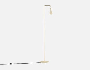 RIMINI - floor lamp 139 cm height - Brass