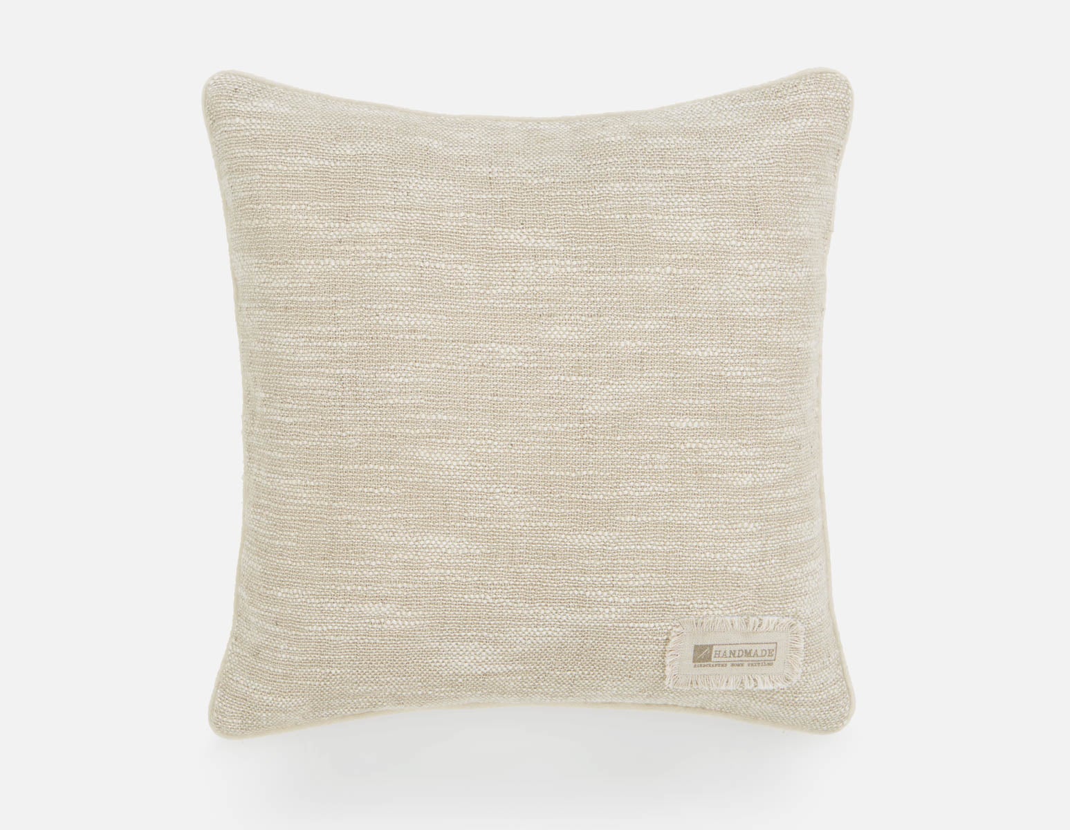 BADAMI - coussin 18" x 18" - Naturel