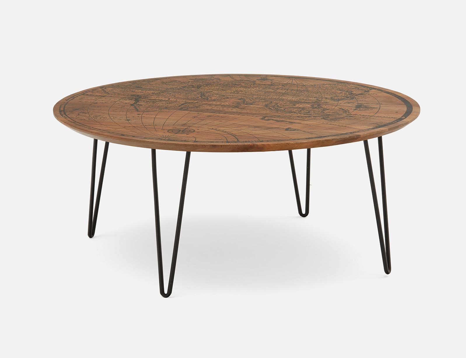 AIDEN mango wood coffee table 90 cm undefined