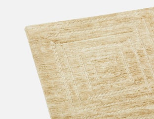ASTERIA - knitted polyester rug 10'x12' - Beige