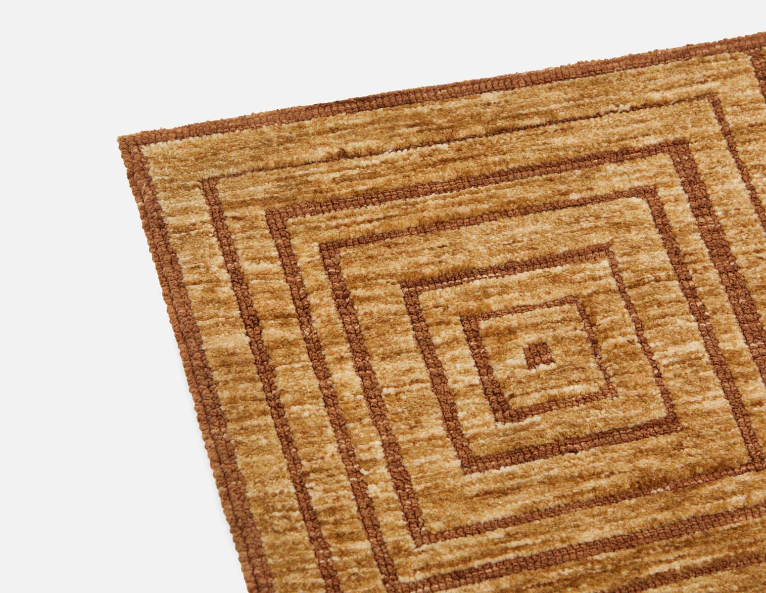 ASTERIA - knitted polyester rug 10'x12' - Brown