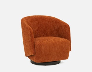 IDA - fauteuil pivotant - Terracotta