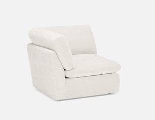 CHABLIS - modular corner sofa customize to fit your space - Cream