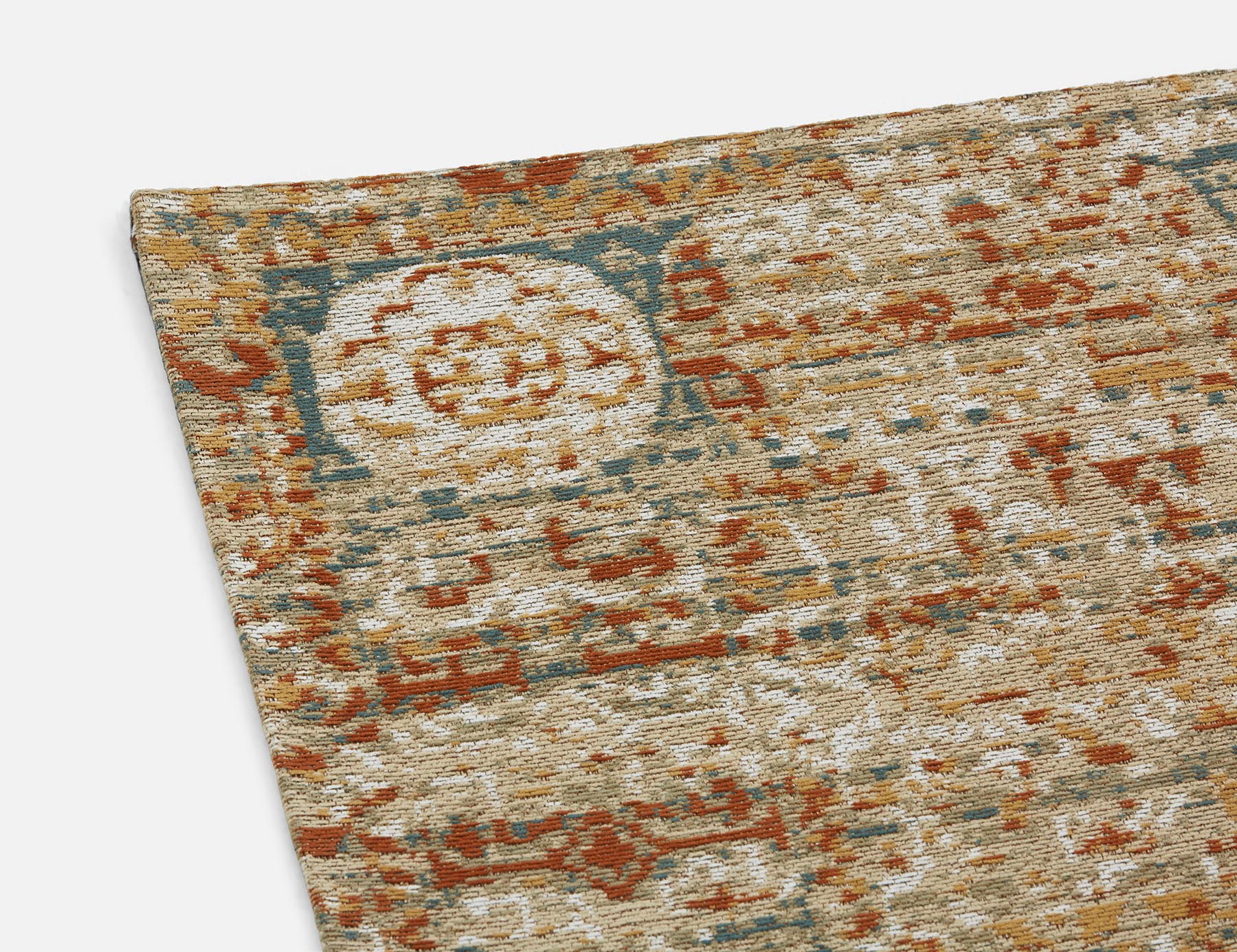 RIMA - woven cotton rug  6'x9' - Multi