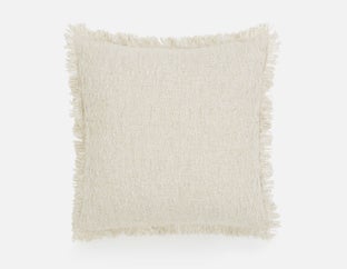 SHIMLA - coussin 18" x 18" - Naturel