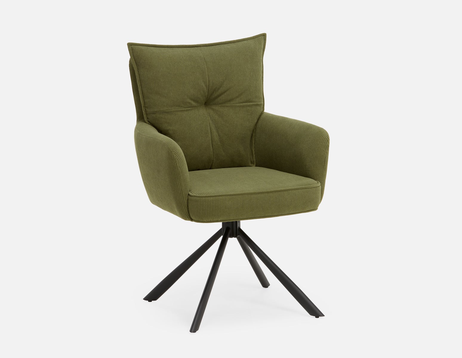 RICHARD - swivel dining armchair - Green