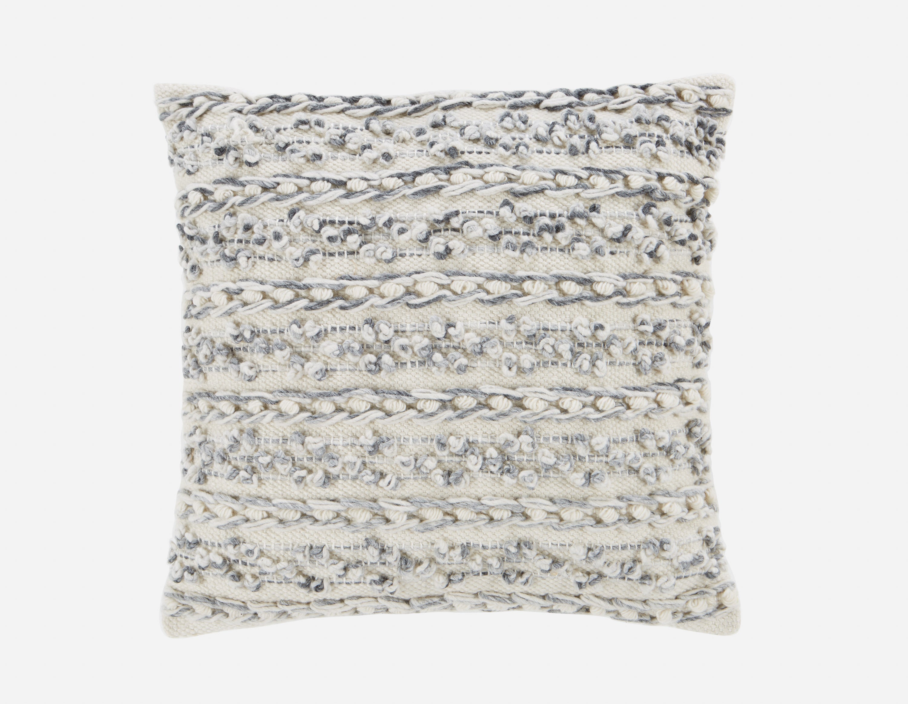 BEATRIZ - coussin 50cm x 50cm - Gris