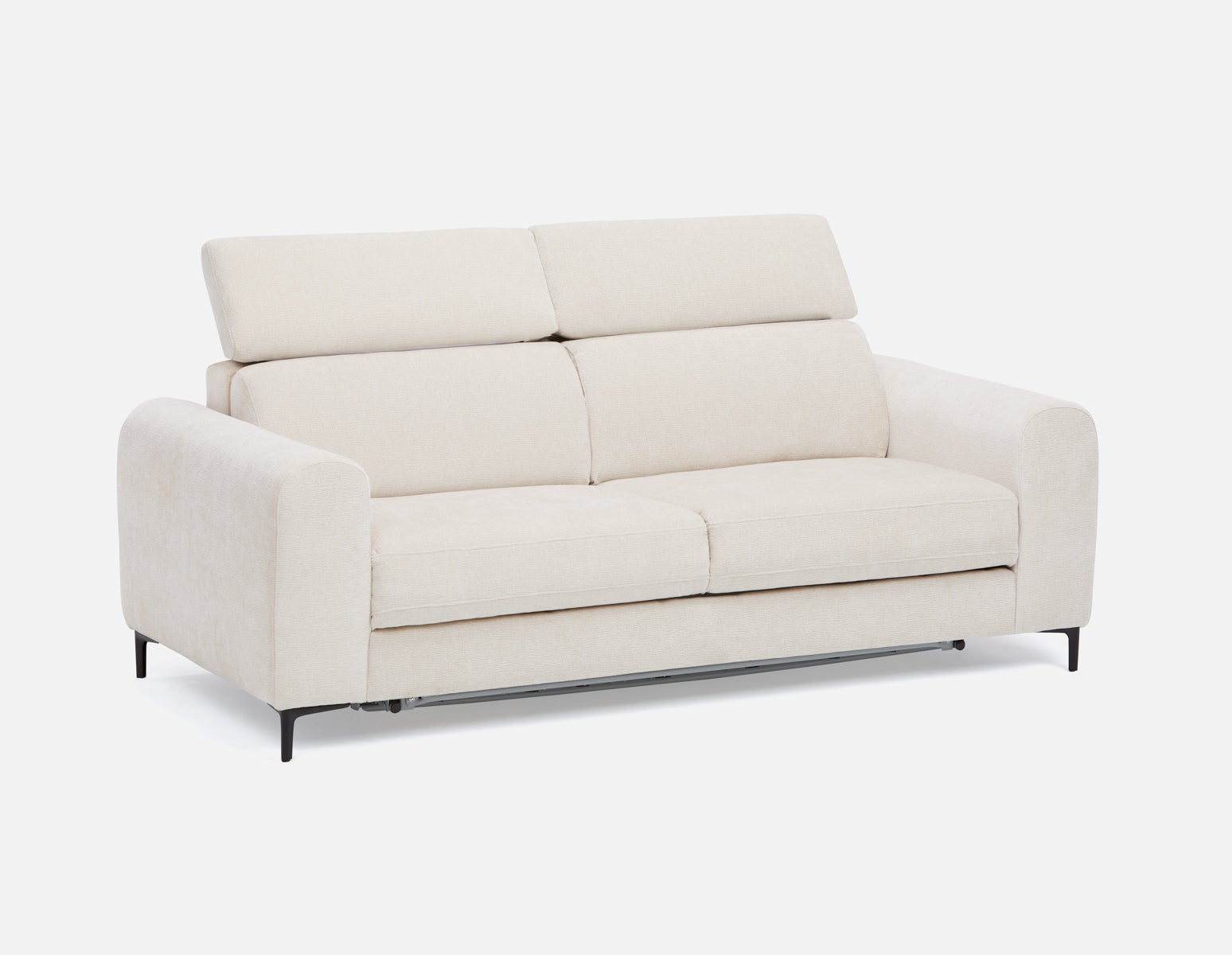 SOVA - minimalist contemporary sofa-bed - Cream